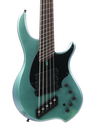 Dingwall Kyle Konkiel Signature Combustion V1 Green to Pu..., Ophalen of Verzenden, Zo goed als nieuw, Solid body