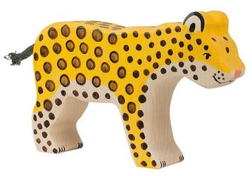 Holztiger houten luipaard speelfigu van €17,99 voor €14,90, Ophalen of Verzenden, Nieuw