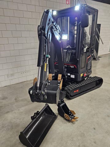 Kingway minigraafmachine minigraver wiellader shovel NIEUW, Verzenden, Graafmachine