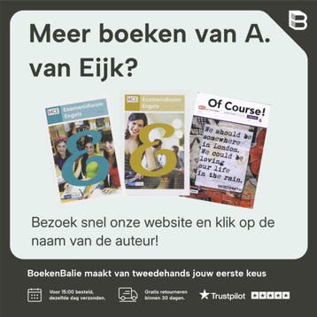 OF Course ! 4 Vwo Werkboek A & B - A. van Eijk 9789034540652, Verzenden, Nieuw, A. van Eijk