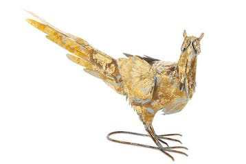 Pheasant - 75cm - Beeldje - Staal, Antiek en Kunst