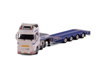 Volvo met Semi-dieplader Twan Bierings Transport BV (Tyme), Hobby en Vrije tijd, Ophalen of Verzenden, Nieuw, Bus of Vrachtwagen