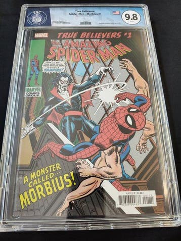 True Believers: Spider-Man - Morbius 1 - 1 Graded comic -, Boeken, Nieuw