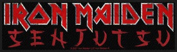 Iron Maiden Senjutsu Logo patch officiële merchandise, Ophalen of Verzenden, Nieuw, Kleding