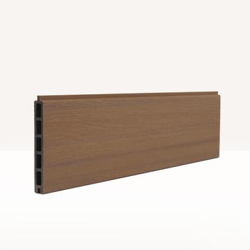 ACTIE - Premium Composiet Schutting Teak - Verticaal, Ophalen of Verzenden, Nieuw, Kunststof, 1 tot 2 meter