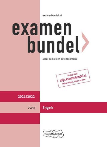 Examenbundel Engels / vwo 2021/2022 9789006491647, Boeken, Schoolboeken, Verzenden, Gelezen