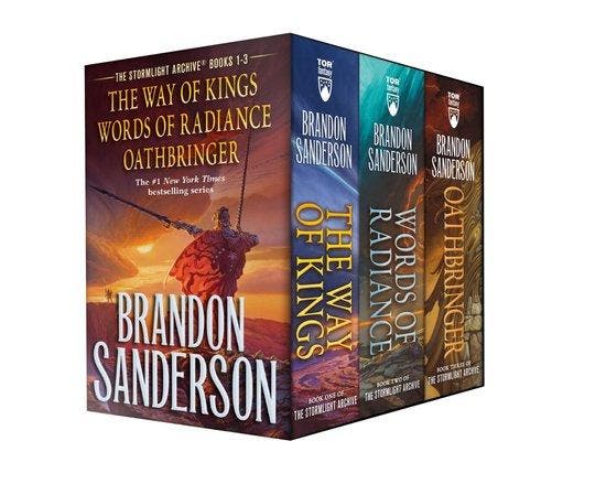 9781250776631 Stormlight Archive Set | Tweedehands, Boeken, Romans, Zo goed als nieuw, Verzenden
