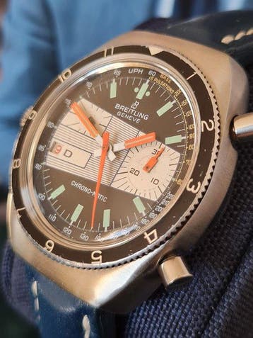 Breitling - Chrono-matic micro rotor calibre 15 - 2112-15 -, Nieuw