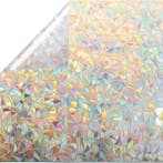 Raamfolie Glas in Lood - 90cm x 200cm - Zelfklevend - Anti, Verzenden, Nieuw