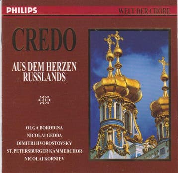 cd - Olga Borodina - Credo / Aus Dem Herzen Russlands, Verzenden, Zo goed als nieuw