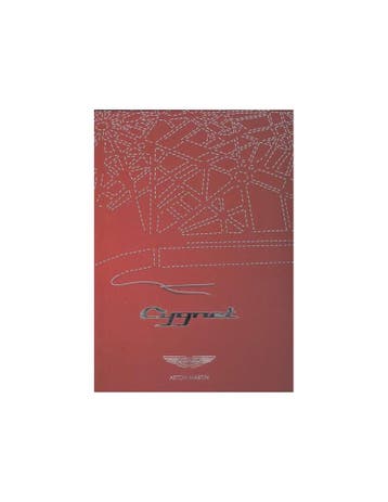2010 ASTON MARTIN CYGNET BROCHURE ENGELS, Nieuw, Author