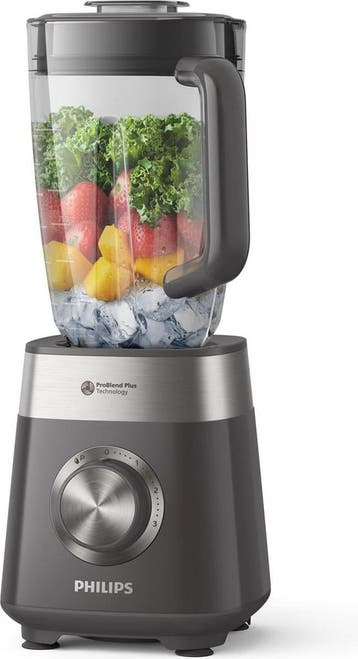 Philips Blender HR3020/20 - Krachtige 1000 Watt Motor –, Witgoed en Apparatuur, Ophalen of Verzenden, Zo goed als nieuw