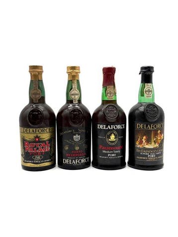 Delaforce: Royal Palace 1x & Porto Reservado 1x & Paramount, Nieuw