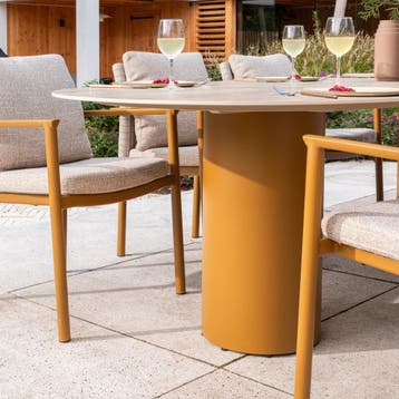 Colorado dining tuintafel 240x105xH75 cm amber met, Ophalen of Verzenden, Nieuw