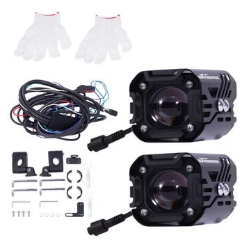 80W LED Auxiliary Lights 12V voor motorfiets ATV UTV offroad, Verzenden, Nieuw