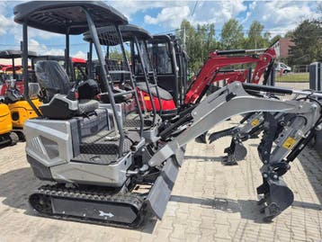 GOEDKOOPTS Kingway minigraafmachine minigraver wiellader, Zakelijke goederen, Verzenden, Graafmachine