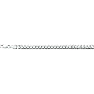 Vigor armband geslepen gourmet 4,0 mm - Zilver, Sieraden, Tassen en Uiterlijk, Armbanden, Verzenden, Nieuw