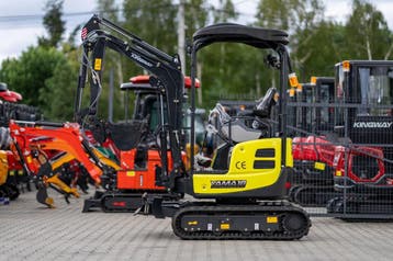 Kingway minigraafmachine minigraver wiellader shovel NIEUW, Verzenden, Graafmachine