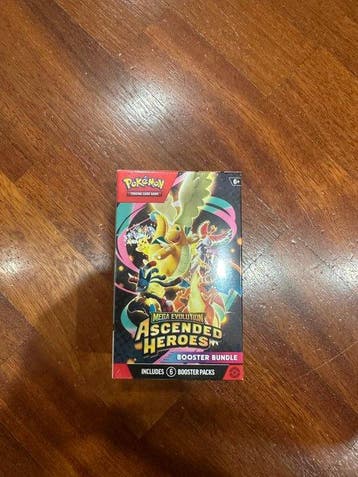 Pokémon - 1 Booster bundle - Mega Evolution Ascended Heroes, Hobby en Vrije tijd, Verzamelkaartspellen | Pokémon, Nieuw