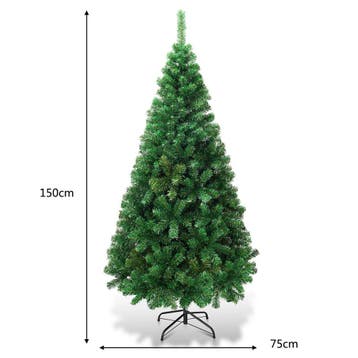 2dekans | Coast Kunstkerstboom met Metalen Voet - 210cm -, Diversen, Kerst, Ophalen of Verzenden, Zo goed als nieuw