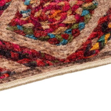 vidaXL Vloerkleedloper MARSA Meerkleurig 100 x 200 cm, Verzenden, Nieuw