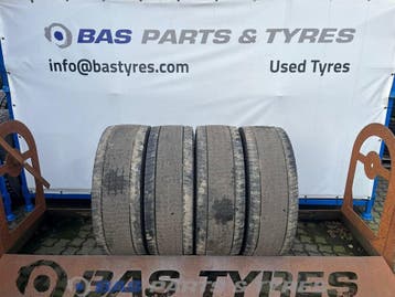 Bridgestone 295/60R22.5 Ecopia Drive Enliten gebruikte set, Auto-onderdelen, Vrachtwagen-onderdelen, Ophalen, Gebruikt, Overige merken