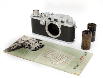 Leica IIIF Set First Batch Red Scale NO RESERVE Analoge