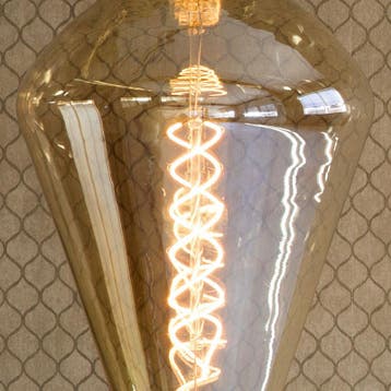 Calex LED Filamentlamp Vienna XXL Gold Ø188mm E27 4W, Ophalen of Verzenden, Nieuw