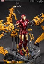 Marvel - Figuur - Marvel Iron Man Mark IV Suit-Up Gantry Set, Nieuw