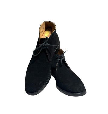Churchs Ryder 3 Custom Grade Black Suede Chukka Boots -, Nieuw