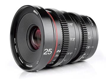 Meike MK 25mm T2.2 Sony E Mount, Ophalen of Verzenden, Nieuw, Groothoeklens