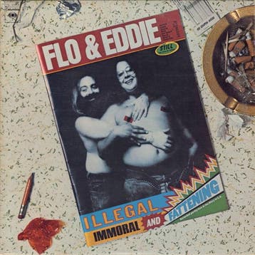 LP gebruikt - Flo &amp; Eddie - Illegal, Immoral And Fatt..., Verzenden, Zo goed als nieuw, Overige formaten