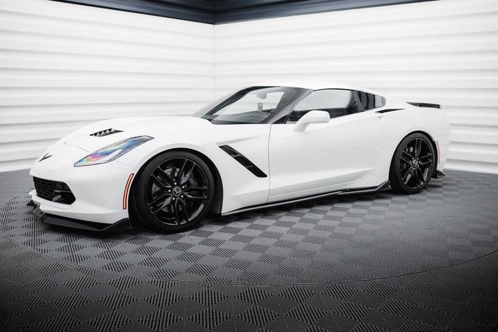 Maxton Splitters (set) Chevrolet Corvette Stingray C7, Auto diversen, Tuning en Styling, Verzenden