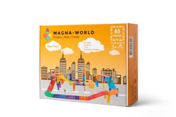 Magna-World® Race Track | Magnetische bouwstenen, Verzenden, Nieuw, Overige merken