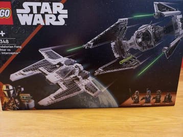 Lego Set - 75348 - Star Wars - Mandalorian Fang Fighter vs, Nieuw
