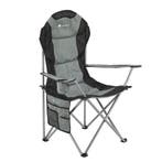 Inklapbare Campingstoel / Vouwstoel Lido - Grijs - Incl. Opb, Verzenden, Nieuw