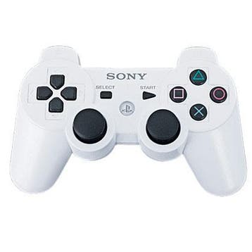 PS3 Controller Dualshock 3 - Wit - Sony (origineel) PS3, Ophalen of Verzenden, Zo goed als nieuw