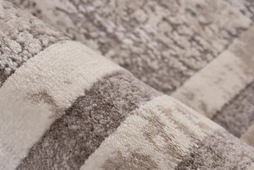 Vintage Vloerkleed | Paris | Kader | Taupe | 160x230 cm, Verzenden, Nieuw