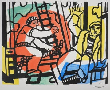 Fernand Léger (1881-1955) - Les constructeurs