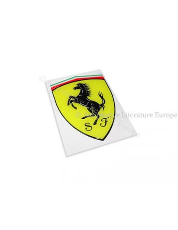 OFFICIEEL FERRARI CAVALLINO EMBLEEM 3D STICKER, Nieuw, Ferrari, Author