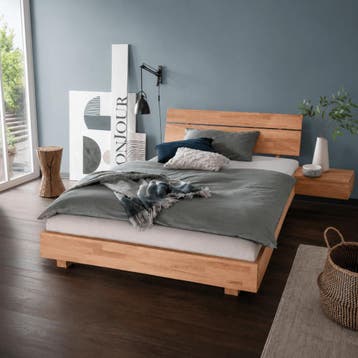 Van Schaik Miles Massief Houten Bed - 200 x 200, Nieuw