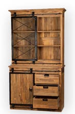 Vitrinekast  van gerecycled  teak meerdere modellen  van, Nieuw