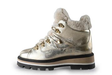 Blasz Veterboots in maat 40 Goud, Kleding | Dames, Schoenen, Overige kleuren, Verzenden, Overige typen, Zo goed als nieuw