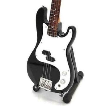 Miniatuur replica Fender basgitaar - Geddy Lee - Rush, Ophalen of Verzenden, Nieuw, Pop, Beeldje of Miniatuur