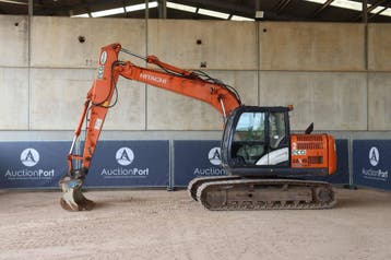 Veiling: Rupsgraafmachine Hitachi ZX130LCN-5B Diesel 73.4kW, Ophalen, Graafmachine