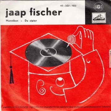 vinyl single 7 inch - Jaap Fischer - Monniken, Verzenden, Zo goed als nieuw, 7 inch, Nederlandstalig