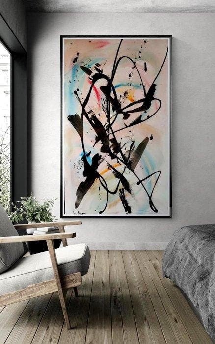 Luc Mora - Free Flow - XXL, Antiek en Kunst, Kunst | Designobjecten