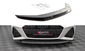 Voorspoiler V.3 Audi RS6 / RS7 C8 Maxton Glanzend Zwart, Ophalen of Verzenden, Nieuw