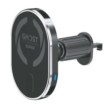 Celly iPhone Wireless Charge 15W MagSafe Auto Houder Ghost, Ophalen of Verzenden, Nieuw, Auto