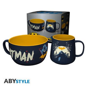 DC Comics Batman Iconic Ontbijtset, Ophalen of Verzenden, Nieuw